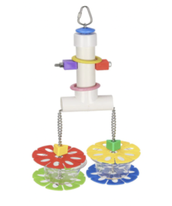 Adventure Bound Hanging Foraging Cups Treat Foraging Parrot Toy
